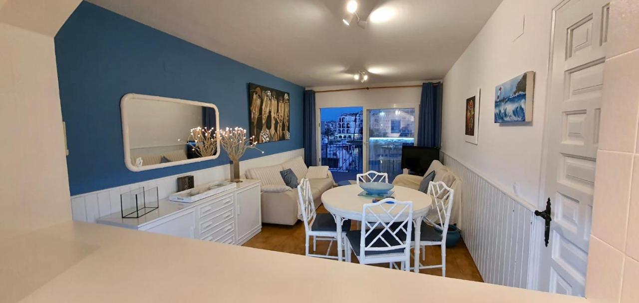 Apartament Apt Port Rhodes C, 2 Chbres, 2 Terrasses, Vue Sur Canal Principal De La Marina Et Sur Les Pyrenees Empuriabrava Zewnętrze zdjęcie